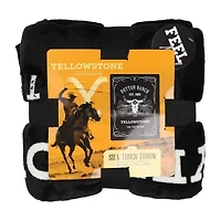 Northwest Yellowstone Whiskey Label Midweight Throw