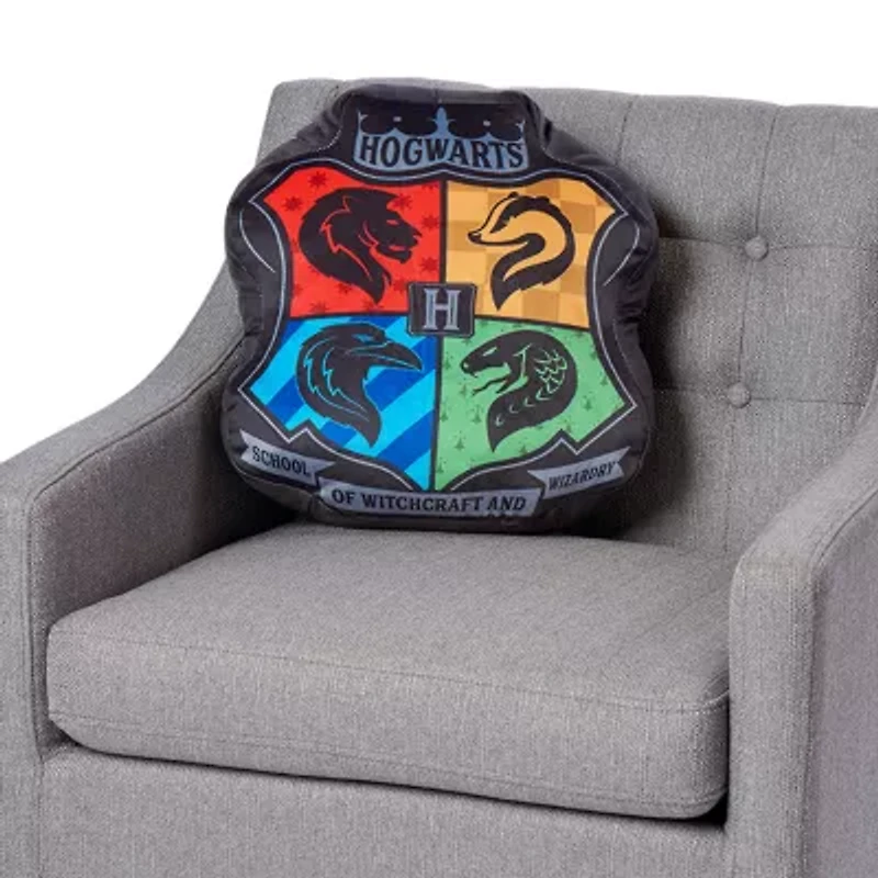 Northwest Hogwarts Crest Cloud Harry Potter Throw Pillow