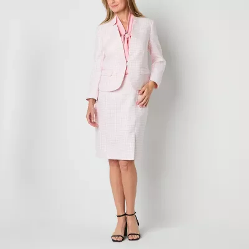 Black Label by Evan-Picone Womens Classic Fit Suit Jacket
