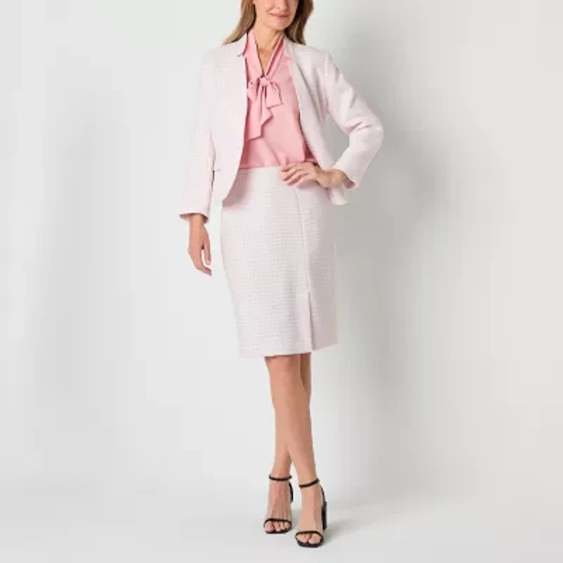 Black Label by Evan-Picone Womens Suit Skirt