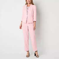 Black Label by Evan-Picone Womens Straight Fit Suit Pant