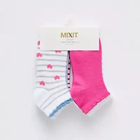 Mixit Womens 6 Pair Low Cut Socks