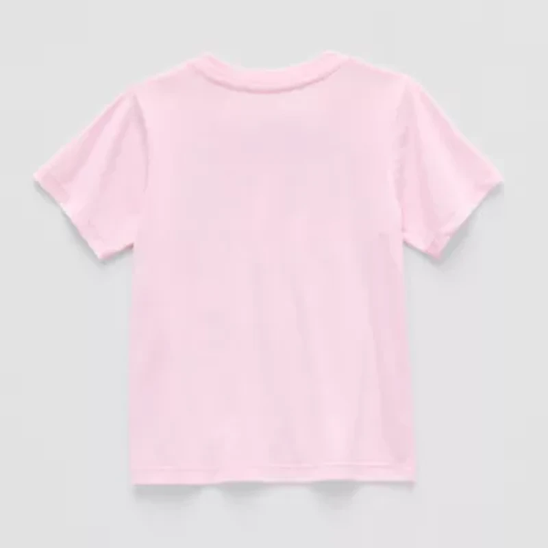 Toddler Girls Crew Neck Short Sleeve Regular Fit Bluey Graphic T-Shirt