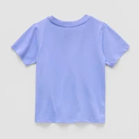Toddler Boys Crew Neck Short Sleeve Regular Fit Bluey Graphic T-Shirt