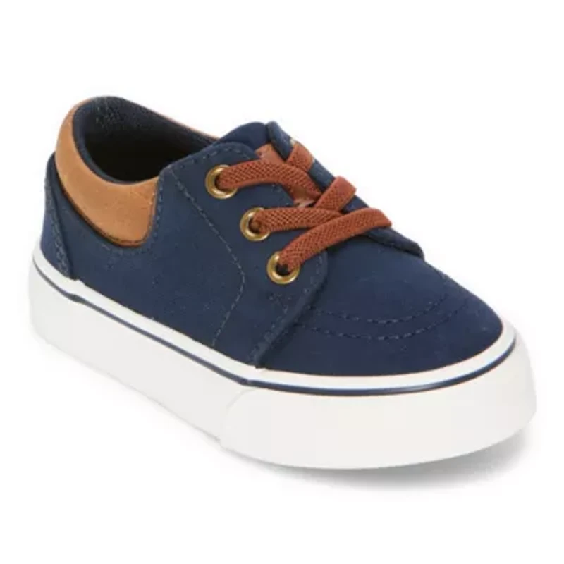 Thereabouts Lil Knox Boys Moc Closed Toe Slip-On Shoe