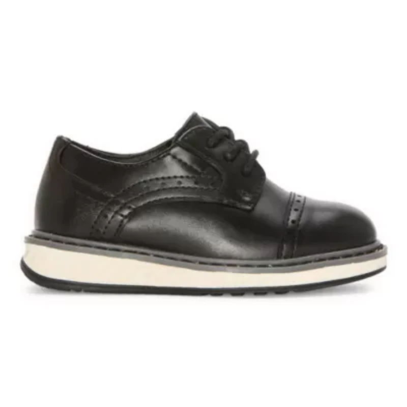Stafford Lil Cooper Toddler Boys Cap Closed Toe Oxford Shoes
