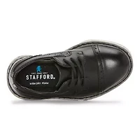 Stafford Lil Cooper Toddler Boys Cap Closed Toe Oxford Shoes