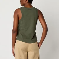 a.n.a Womens U Neck Sleeveless Tank Top