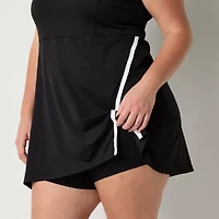 Xersion EverUltra-Lite Womens Sleeveless Active Tennis Dress Plus