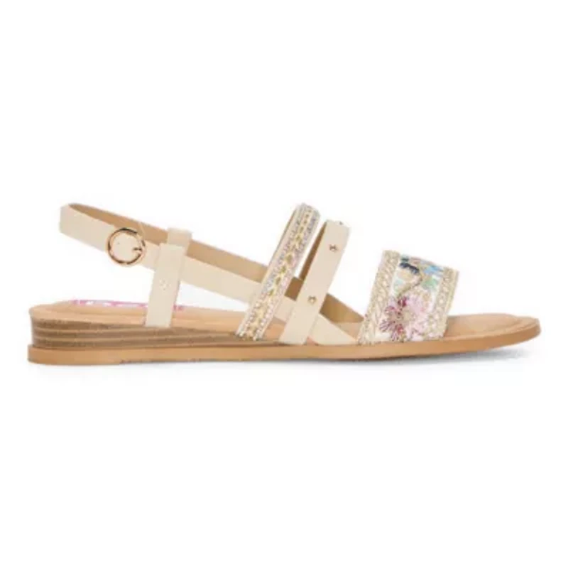 Pop Womens Bastette Wedge Sandals