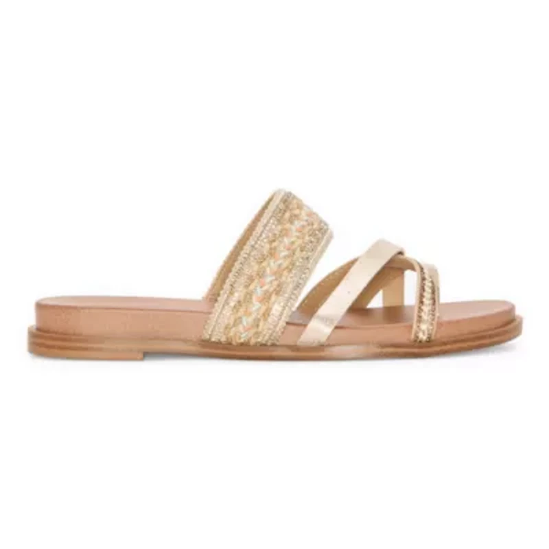Pop Adalia Womens Footbed Sandals