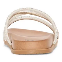 Pop Teodora Womens Criss Cross Strap Footbed Sandals