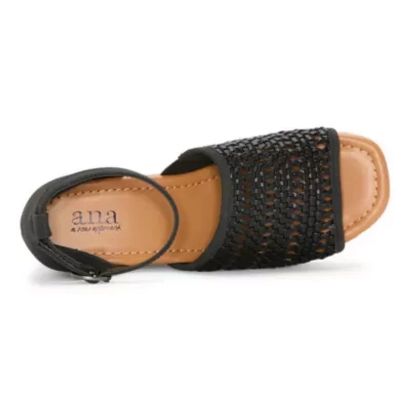a.n.a Womens Lisa Wedge Sandals