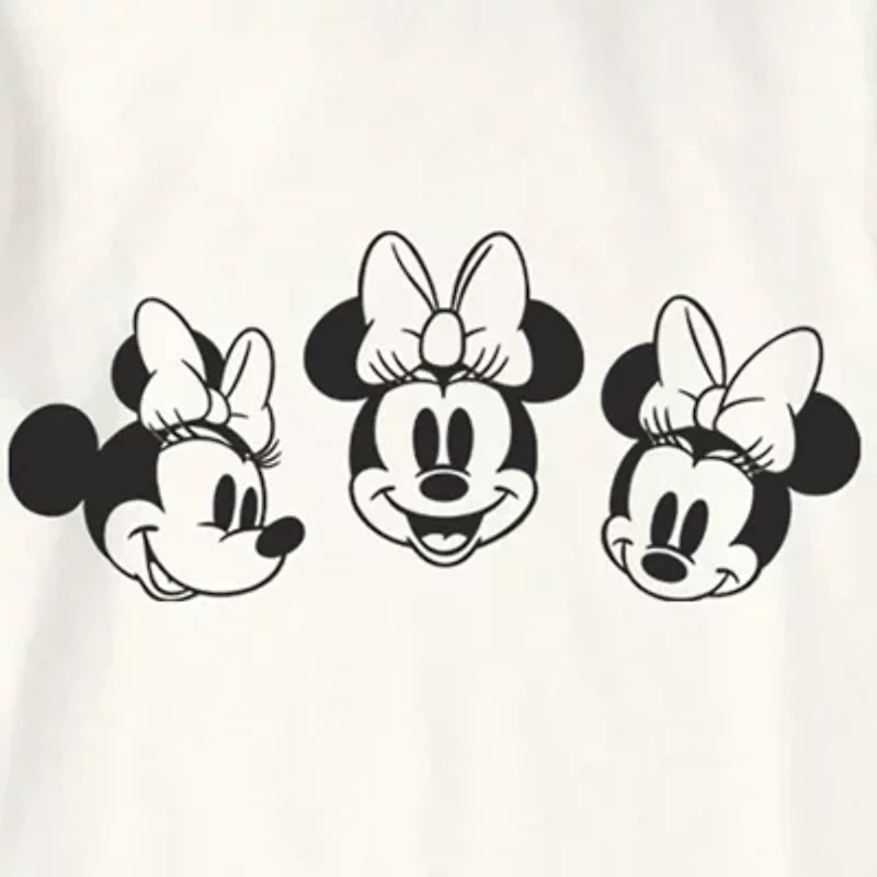 Xtreme Toddler Girls Crew Neck Short Sleeve Regular Fit Minnie Mouse Graphic T-Shirt