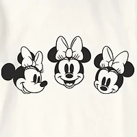 Xtreme Toddler Girls Crew Neck Short Sleeve Regular Fit Minnie Mouse Graphic T-Shirt