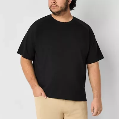 Stylus Mens Crew Neck Short Sleeve Big and Tall T-Shirt