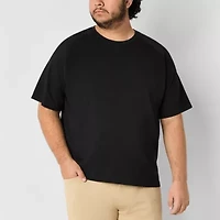 Stylus Mens Crew Neck Short Sleeve Big and Tall T-Shirt