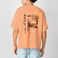 Arizona Mens Short Sleeve Boxy Fit Graphic T-Shirt