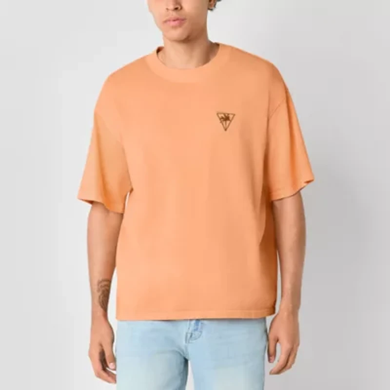 Arizona Mens Short Sleeve Boxy Fit Graphic T-Shirt