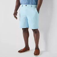 St. John's Bay Comfort Waist 10" & 11" Mens Big and Tall Stretch Fabric Chino Short