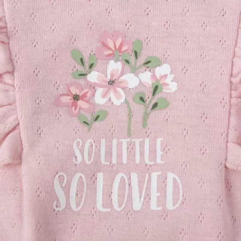 Baby Essentials Girls 3-pc. Pant Set