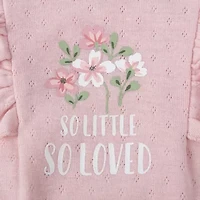 Baby Essentials Girls 3-pc. Pant Set