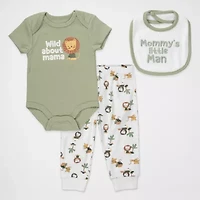 Baby Essentials Boys 3-pc. Pant Set