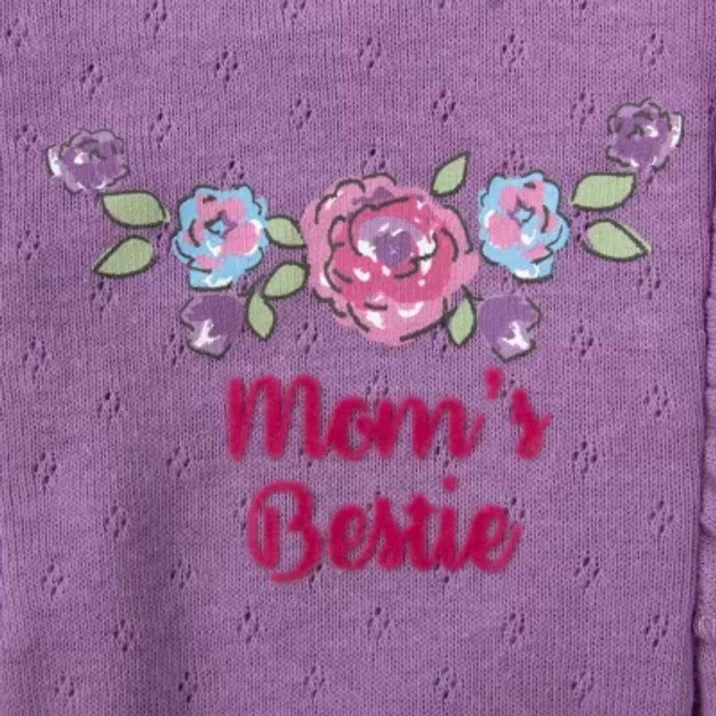 Baby Essentials Girls 3-pc. Pant Set