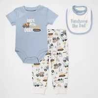Baby Essentials Boys 3-pc. Pant Set