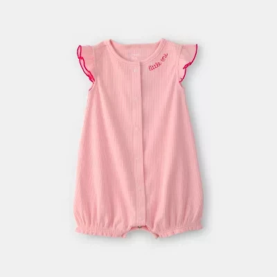 Carter's Baby Girls Short Sleeve Romper