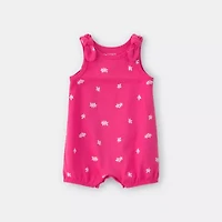 Carter's Baby Girls Sleeveless Floral Romper