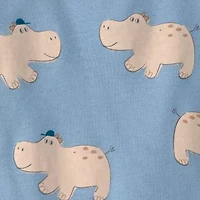 Carter's Baby Boys Short Sleeve Animal Romper