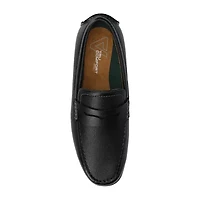 Vance Co Yates Mens Round Closed Toe Loafers