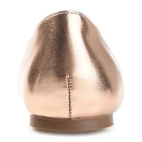 Journee Collection Kavn Womens Round Closed Toe Ballet Flats