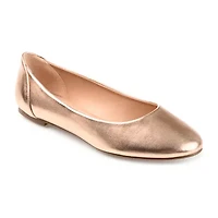 Journee Collection Kavn Womens Round Closed Toe Ballet Flats