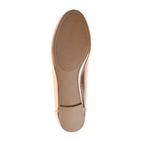 Journee Collection Kavn Womens Round Closed Toe Ballet Flats