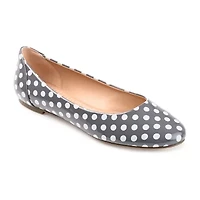Journee Collection Kavn Womens Round Closed Toe Ballet Flats