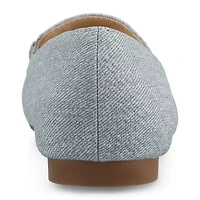 Journee Collection Wrenn Womens Square Closed Toe Loafers