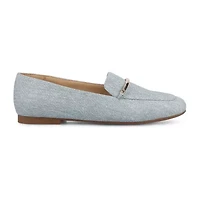 Journee Collection Wrenn Womens Square Closed Toe Loafers