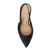 Journee Collection Elenney Womens Pointed Closed Toe Stiletto Heel Pumps