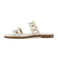 Kensie Womens Malory Flat Sandals
