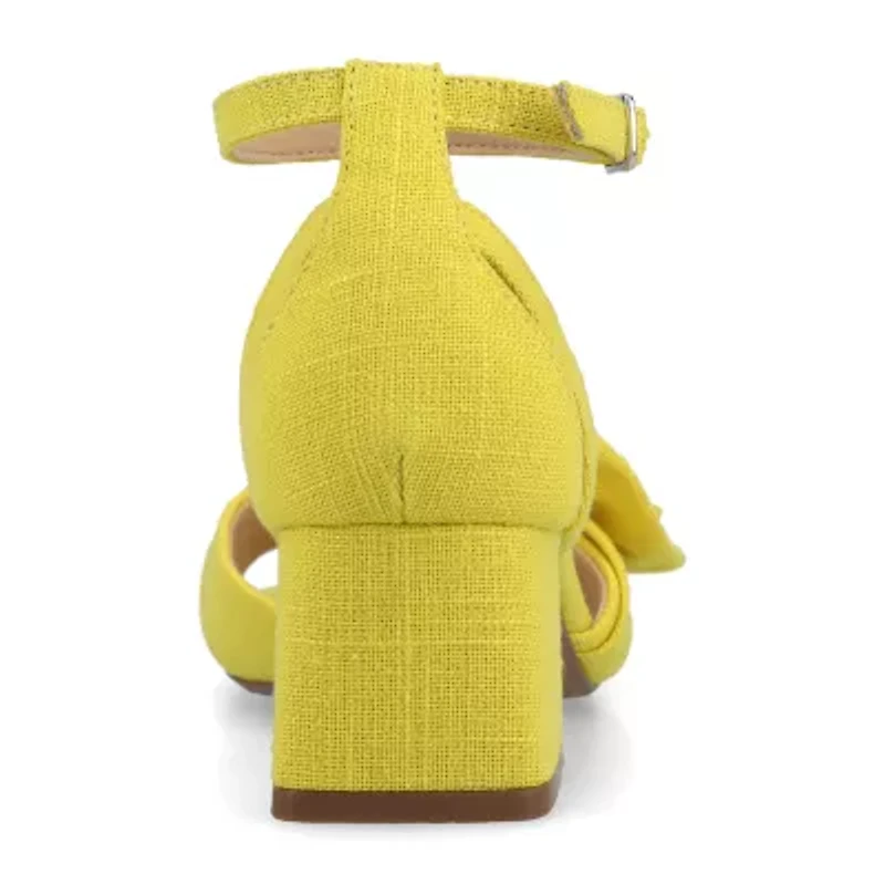 Journee Collection Womens Zevi Heeled Sandals