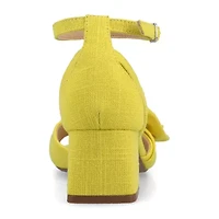 Journee Collection Womens Zevi Heeled Sandals