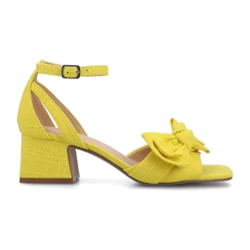 Journee Collection Womens Zevi Heeled Sandals