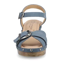 Journee Collection Womens Sisilia Heeled Sandals