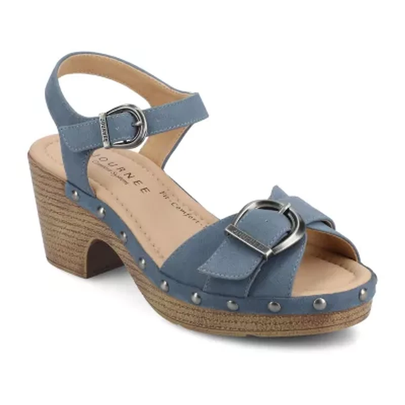 Journee Collection Womens Sisilia Heeled Sandals