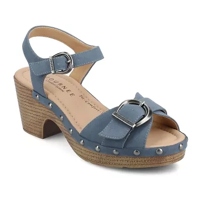 Journee Collection Womens Sisilia Heeled Sandals