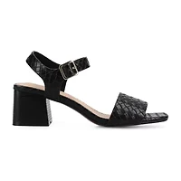 Journee Collection Womens Shaina Heeled Sandals