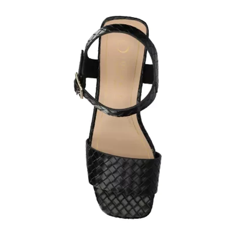 Journee Collection Womens Shaina Heeled Sandals