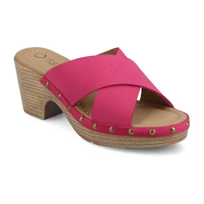 Journee Collection Womens Silvana Heeled Sandals